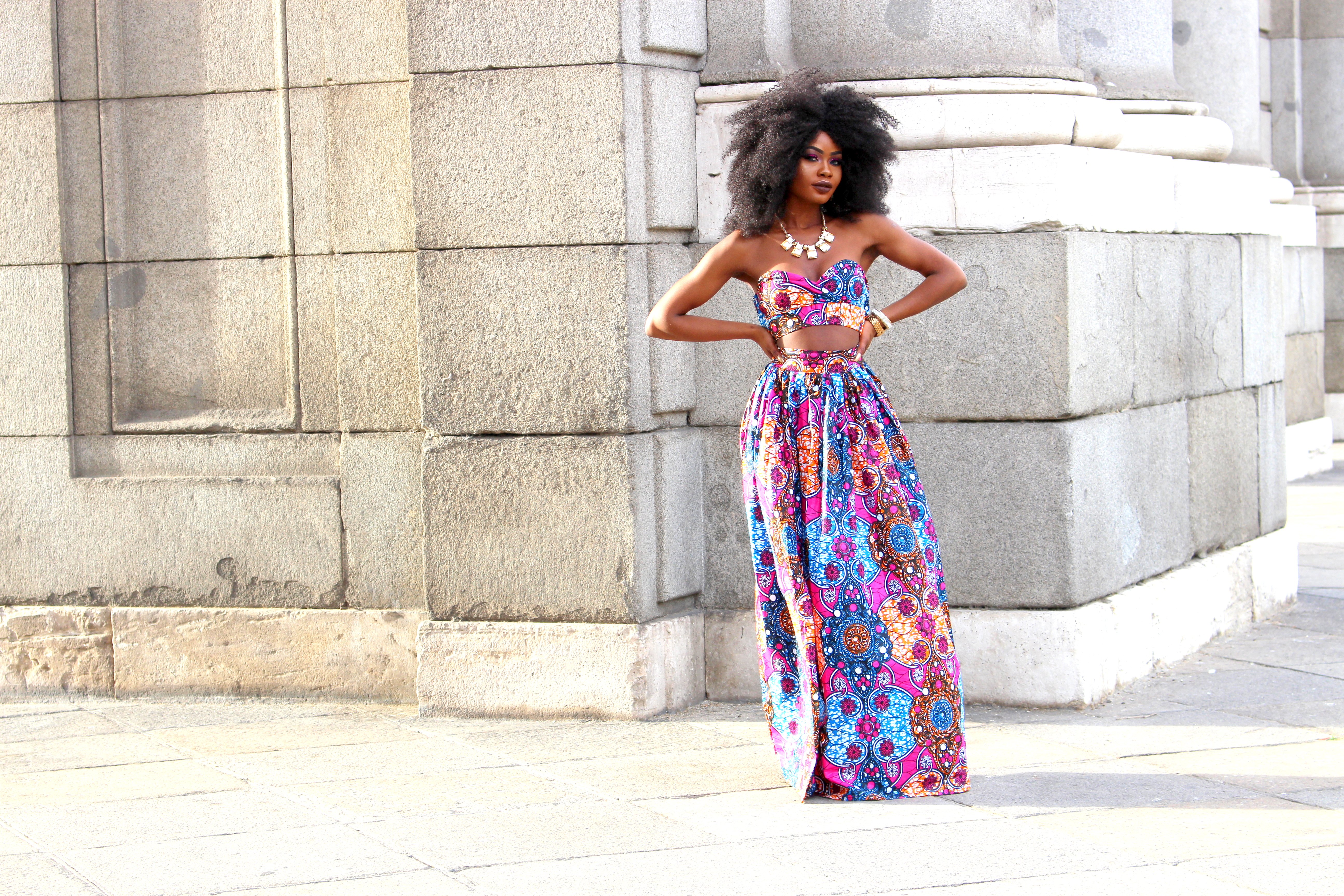 Grassfield african clothing top