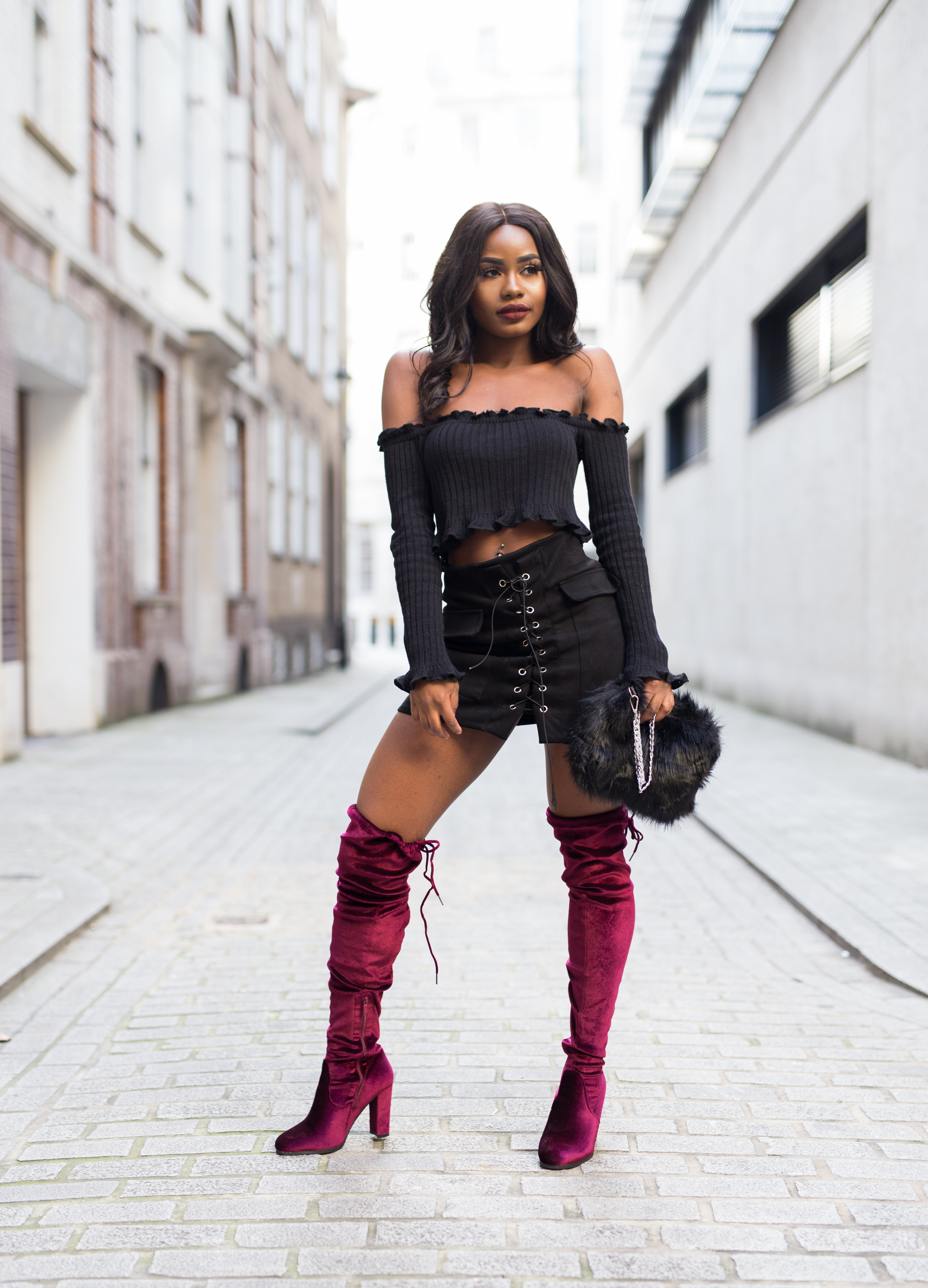  Billykiss Azeez. Your Favourite Muse. Fashion Irish Blogger. African Blogger. AW17. Cluses. Quanticlo. Black Friday. InTheStyles. Velvet. Over-knee Boots
